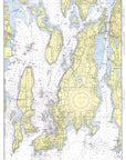 Newport, RI & Jamestown Chart Scroll