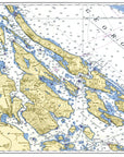 Saltspring Island area - Puget Sound Placemat