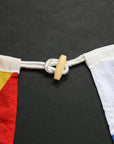 V (Victor) Nautical Signal Flag – Traditional Maritime Code Flag