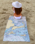 Cape Cod & The Islands Beach Towel / Quick Dry Towel
