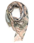 Paris Vintage Birdseye Map Scarf