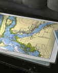 Sanibel to Cape Harbour Chart Placemat