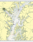 Rock Hall, Maryland Chart Placemat