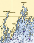 cape may chart blanket Muscongus Bay