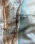 St. Augustine, FL Vintage Map Scarf