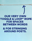 A Spacer for the Flags: Cordage, loop and toggle - Maritime Tribes USASignal Flag