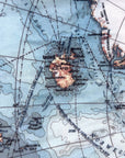 Arctic Circle, Vintage Map Scarf - Maritime Tribes USAScarf