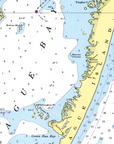 Assateague National Seashore, Fenwick Island to Chincoteague Chart Scarf