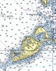 Buzzards Bay Nautical Chart Baby Blanket - Maritime Tribes USABlanket
