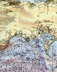 Cape Cod, MA Nautical Chart Blanket - Maritime Tribes USABlanket