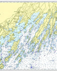 Casco Bay, Maine Chart Placemat - Maritime Tribes USALaminated Placemat