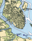 Charleston, SC Chart Blanket - Maritime Tribes USABlanket