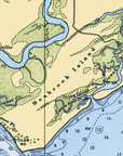 Charleston, SC Chart Blanket - Maritime Tribes USABlanket