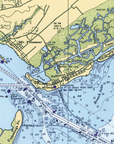 Charleston, SC Chart Blanket - Maritime Tribes USABlanket