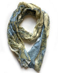 Charleston, SC Nautical Chart Scarf - Maritime Tribes USAScarf