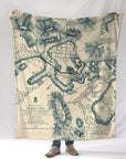 Franklin, TN Civil War Map Blanket - Maritime Tribes USABlanket