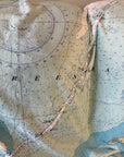 Green Bay, WI Nautical Chart Blanket - Maritime Tribes USABlanket