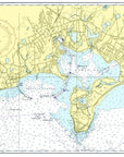 Hyannis Harbor, MA Chart Placemat - Maritime Tribes USALaminated Placemat