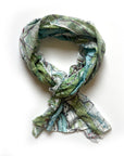 Lake Champlain Topographical Map Scarf - Maritime Tribes USAScarf
