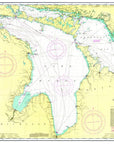 Lake Huron Chart Placemat - Maritime Tribes USALaminated Placemat