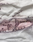 Long Island, NY Vintage Map Scarf - Maritime Tribes USAScarf