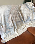 Martha's Vineyard Antique Map Blanket - Maritime Tribes USABlanket