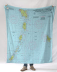 Martinique to Grenada Chart Blanket (St. Lucia, Barbados, Saint Vincent & the Grenadines) - Maritime Tribes USA
