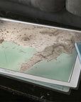Naples, Italy Vintage Map Placemat - Maritime Tribes USA