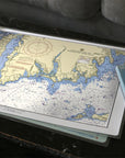 Sakonnet River to Dartmouth, MA Chart Placemat - Maritime Tribes USALaminated Placemat