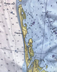 Sanibel Island to Boca Grande, FL Nautical Map Scarf - Maritime Tribes USAScarf