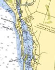 Siesta Key, FL.Nautical Chart Blanket - Maritime Tribes USABlanket