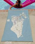 Bahrain Terrain Quick Dry Towel - Maritime Tribes USATowel