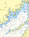 Buzzards Bay (including Cutty!) Nautical Chart Shower Curtain - Maritime Tribes USAShower Curtain