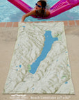 Cooperstown NY Charted Territory Quick Dry Towel - Maritime Tribes USATowel