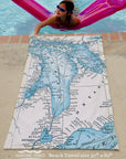 Kincardine, Ontario - Lake Huron Antique Quick Dry Towel - Maritime Tribes USATowel