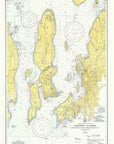 Newport, RI Harbor Chart Scroll - Maritime Tribes USAScroll
