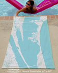 Port Canaveral to Satellite Beach Quick Dry Towel - Maritime Tribes USATowel