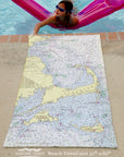 Cape Cod & The Islands Beach Towel / Quick Dry Towel