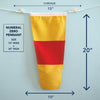 0 (Zero) Nautical Signal Flag - Maritime Tribes USASignal Flag