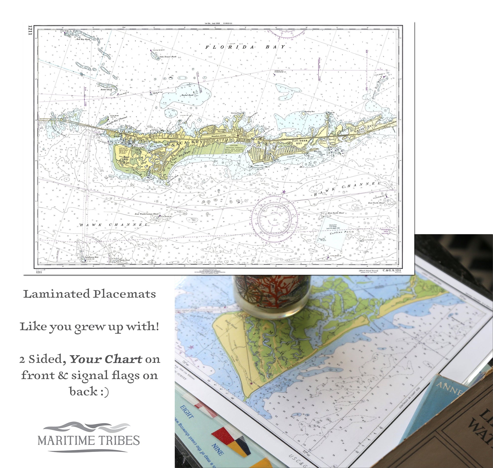 Nautical Chart Placemat