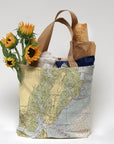 St Simons Island, GA. Nautical Chart. Tote