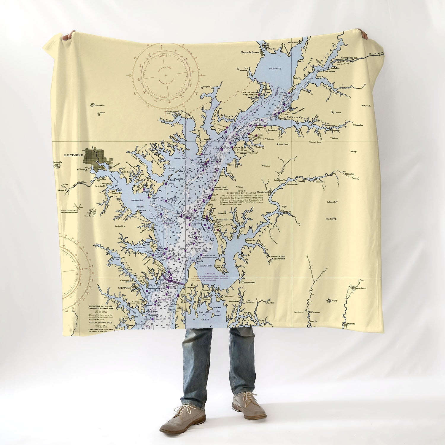 Baltimore to Annapolis - Chesapeake Bay - Blanket