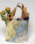 South Dartmouth Nautical Chart  1958 Tote