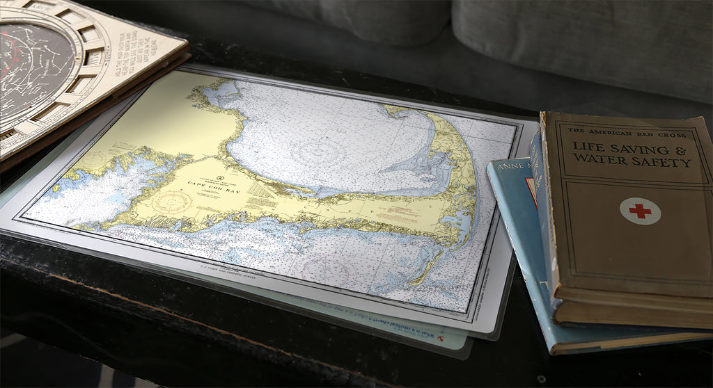 Cape Cod Nautical Chart Placemat