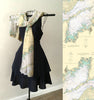Buzzards Bay Vintage Chart Scarf