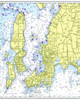 Newport, RI & Jamestown Chart Placemat