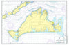 Martha's Vineyard Vintage Chart Placemat