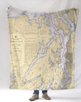 Admiralty Inlet to Puget Sound, WA Nautical Chart Blanket