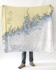Coast of Maine, Bay of Fundy Chart, ME Nautical Chart Blanket