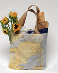 Rumson Neck  NJ Nautical Chart Tote